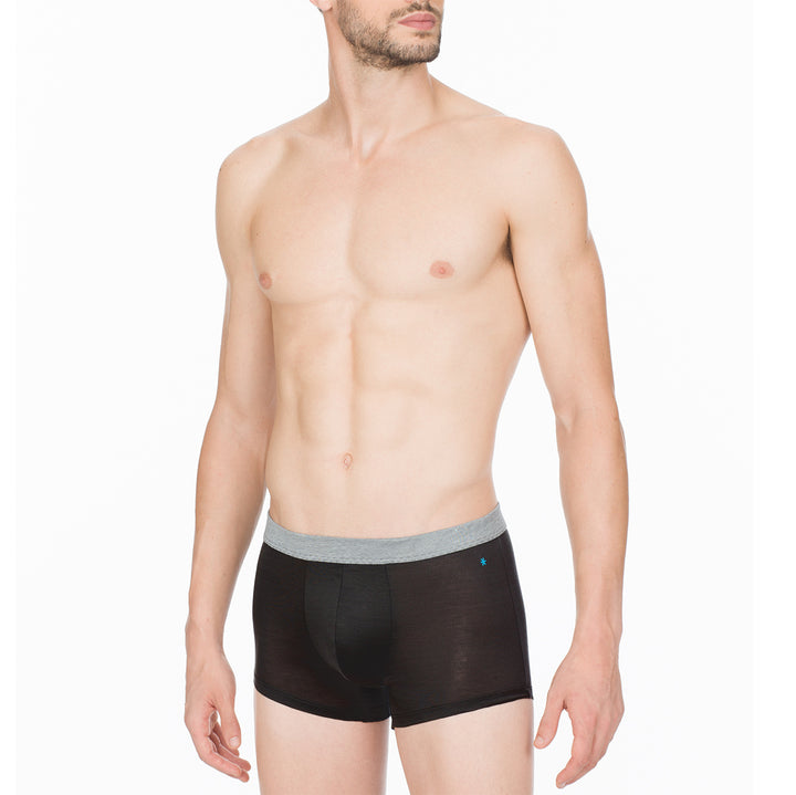 Boxer - nero cinturino grigio -