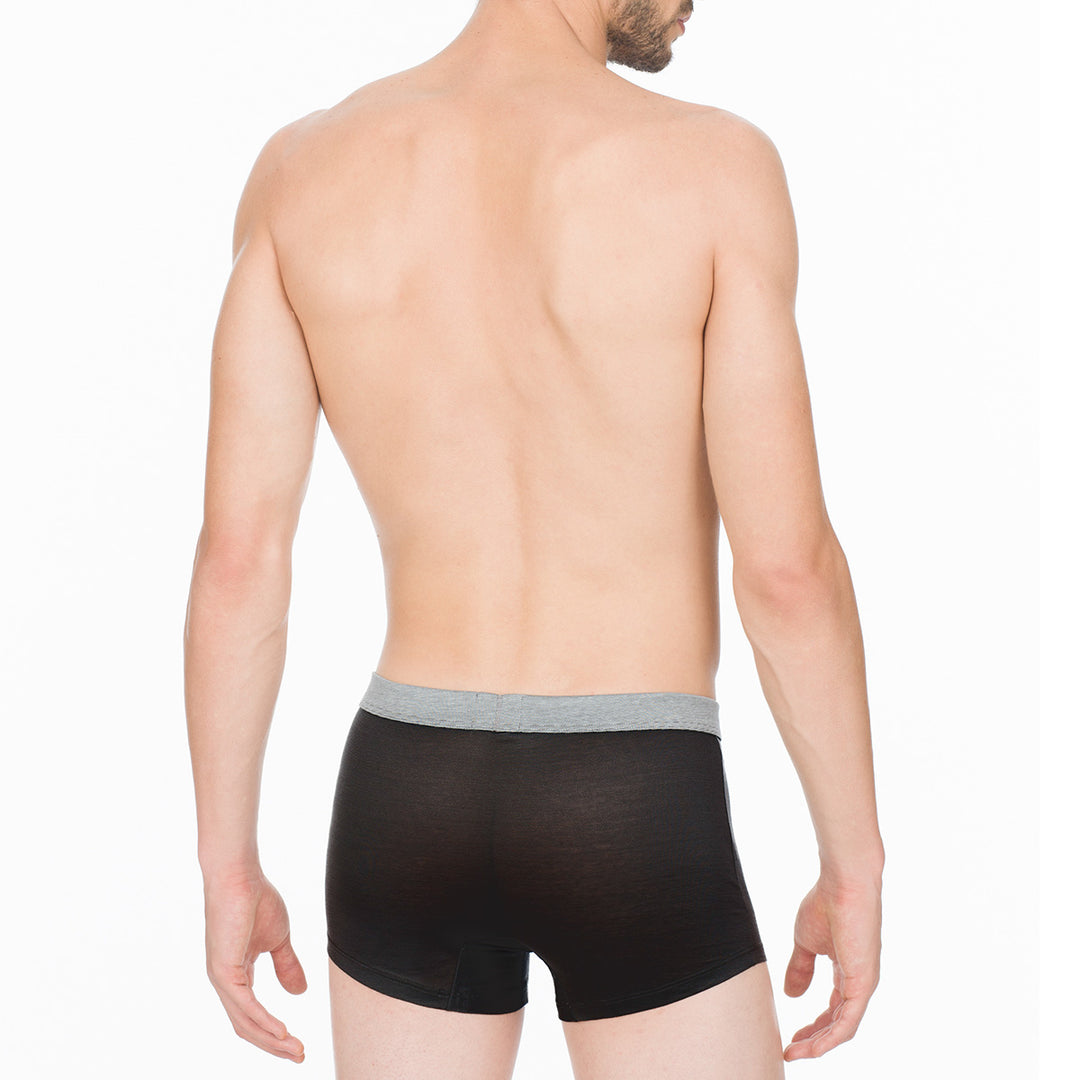 Boxer - nero cinturino grigio -