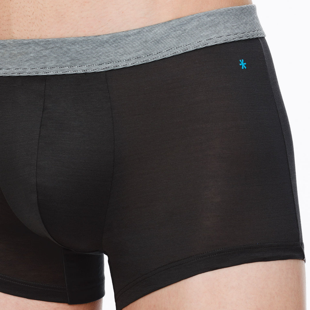 Boxer - nero cinturino grigio -
