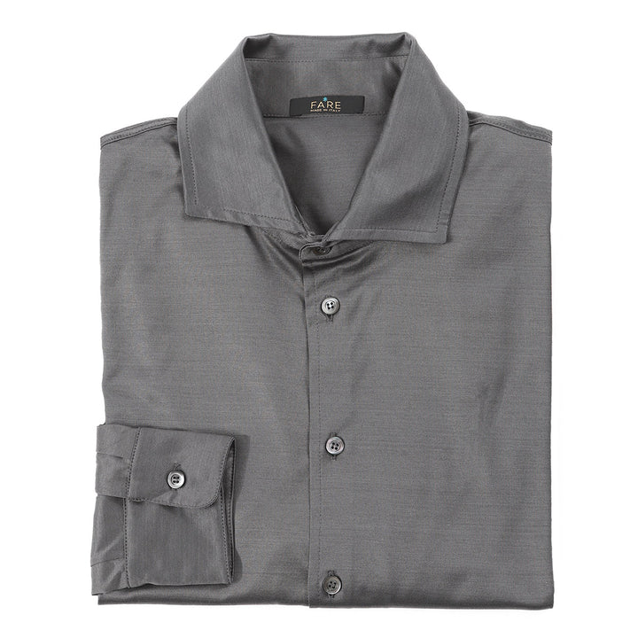 Camicia Manica Lunga - grigio -
