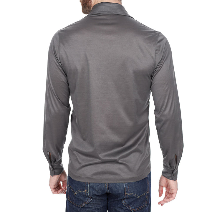 Camicia Manica Lunga - grigio -
