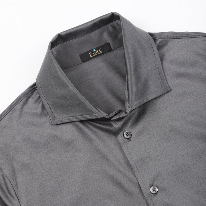 Camicia Manica Lunga - grigio -