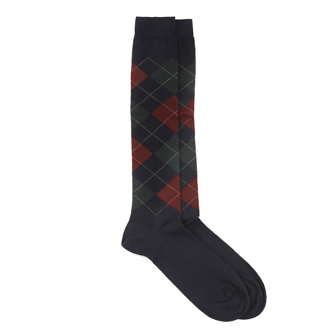 Calza Lunga - Rombo verde -