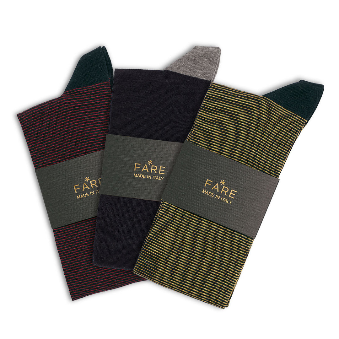 Kit 3 paia Calze Lunghe - assortite -