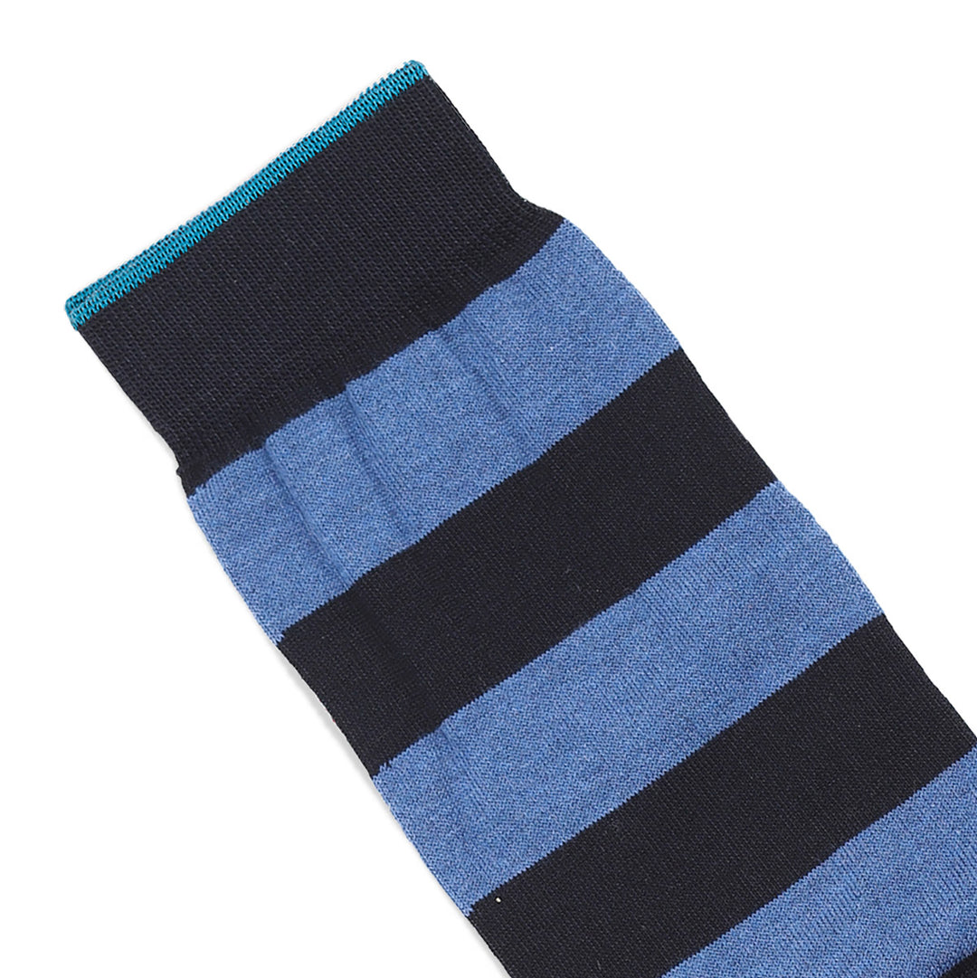 Calza Lunga - bicolore Blu/Avio -