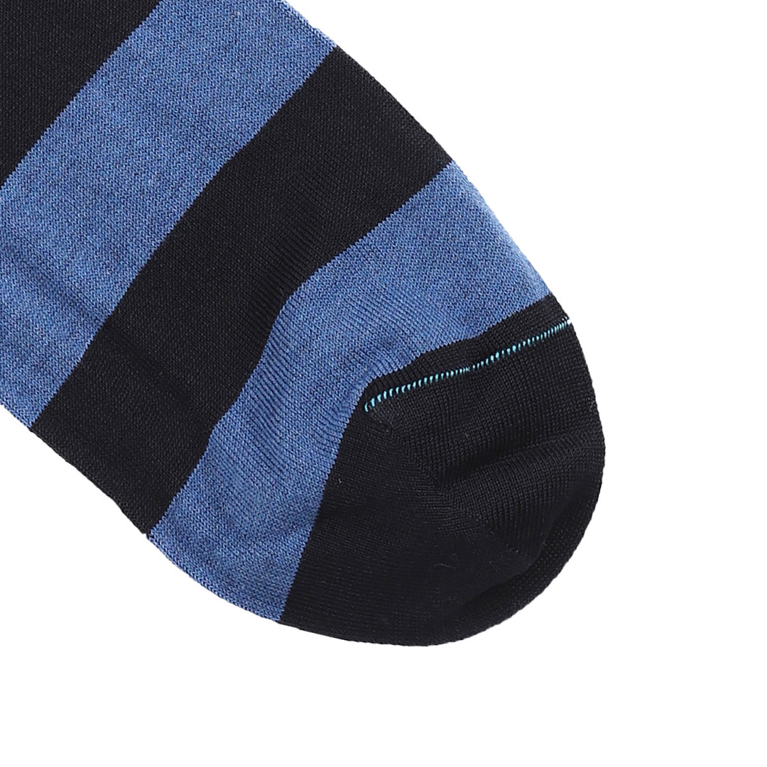 Calza Lunga - bicolore Blu/Avio -