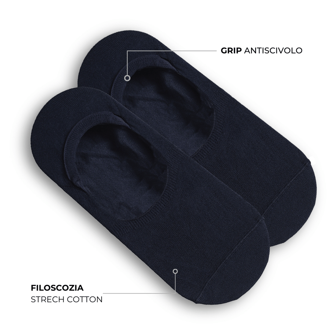 Set 2 paia solette - blu -