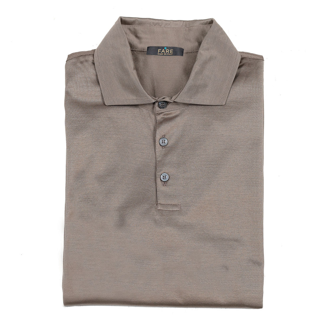 Polo Manica Corta - sabbia -