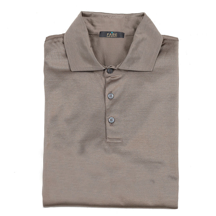Polo Manica Corta - sabbia -