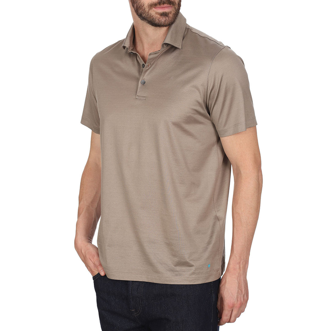 Polo Manica Corta - sabbia -