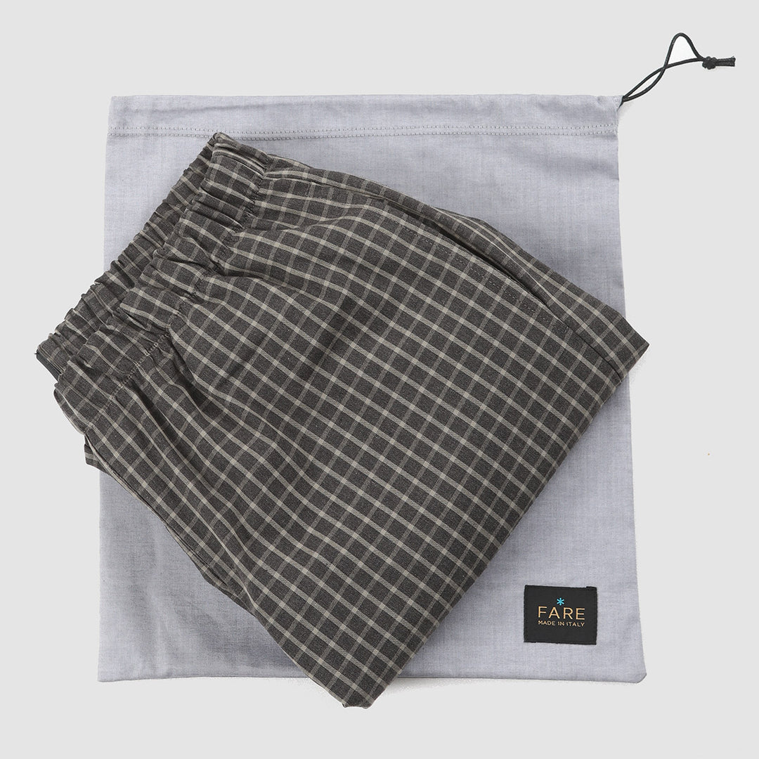 Maglia e Pantalone lungo -grigio/scozzese-