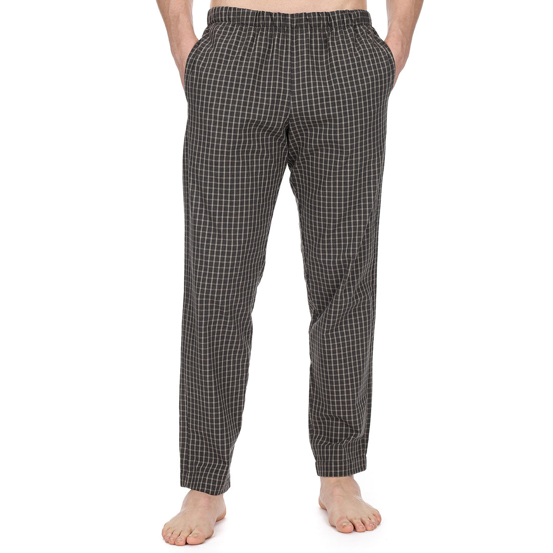 Maglia e Pantalone lungo -grigio/scozzese-