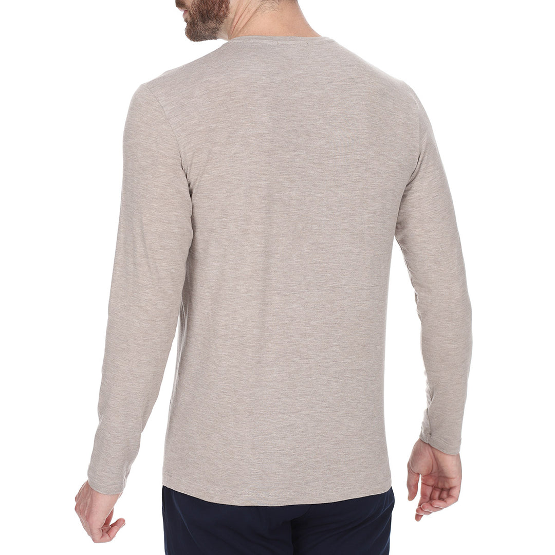T-shirt manica lunga -ecrue-