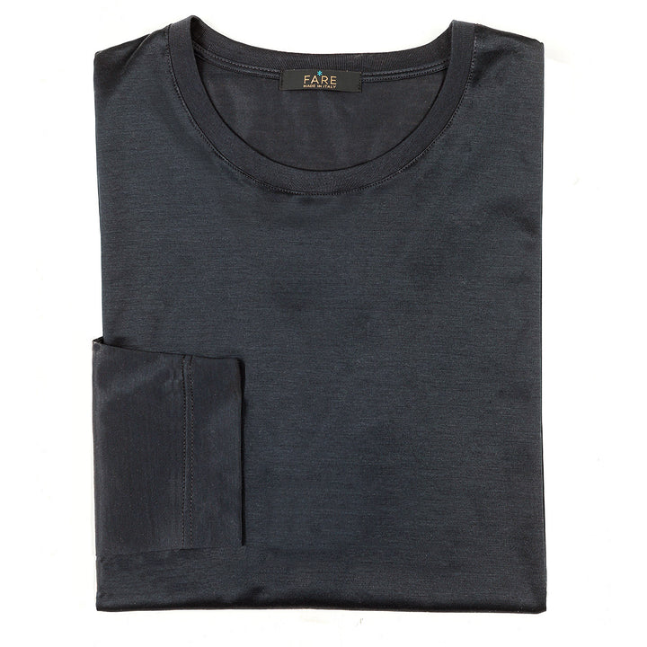 T-Shirt Manica Lunga - asfalto -