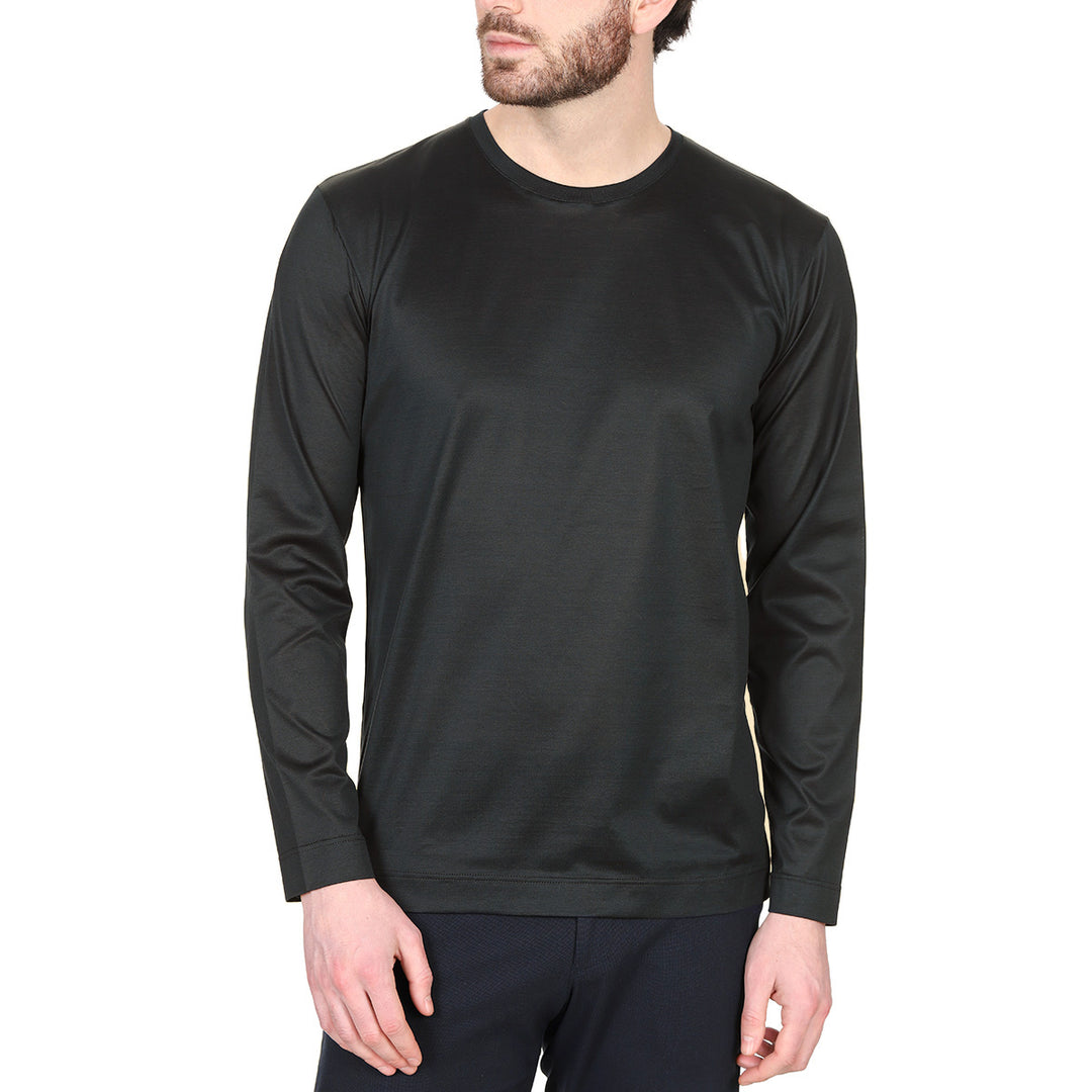 T-Shirt Manica Lunga - asfalto -