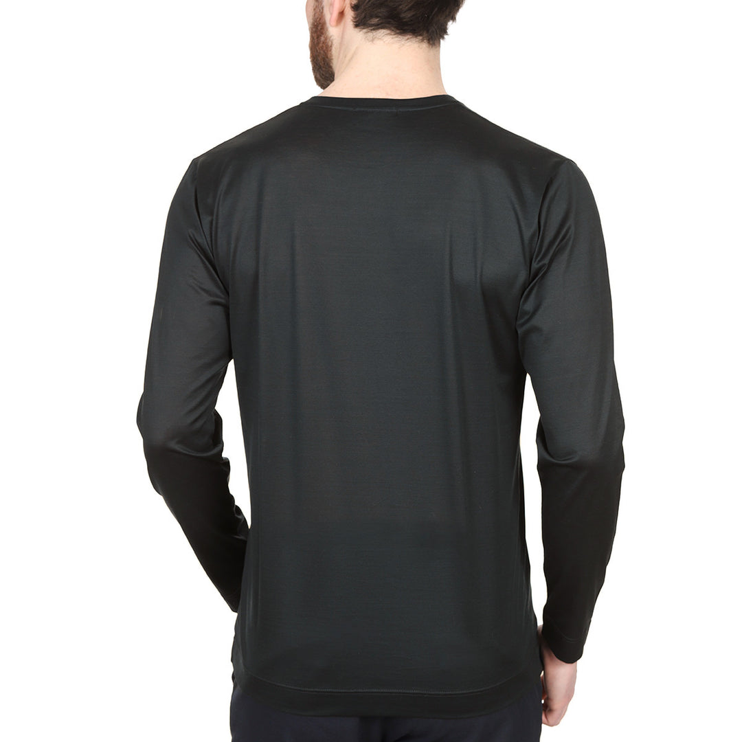 T-Shirt Manica Lunga - asfalto -