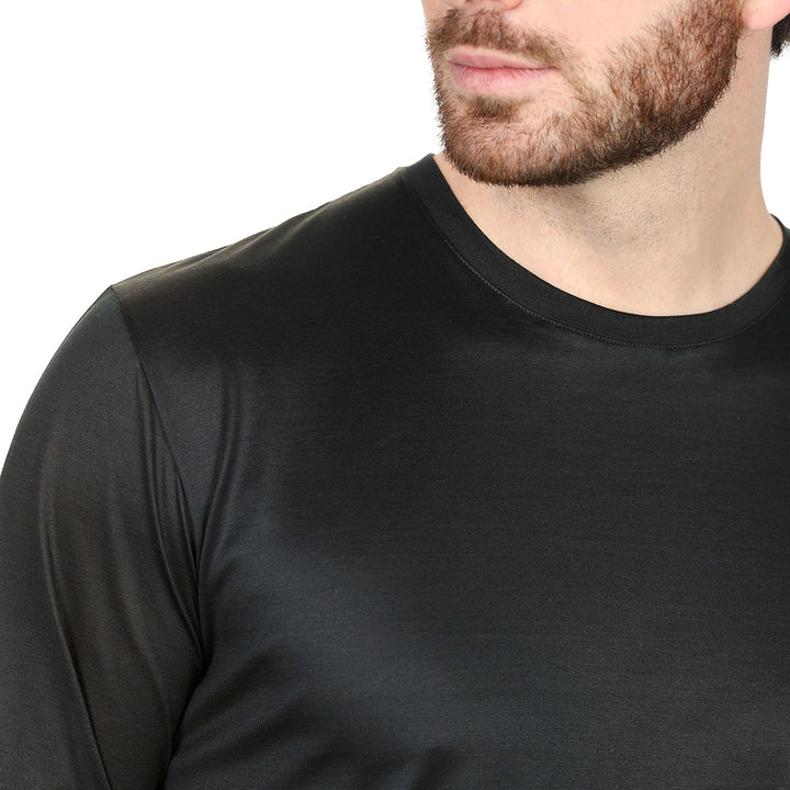 T-Shirt Manica Lunga - asfalto -