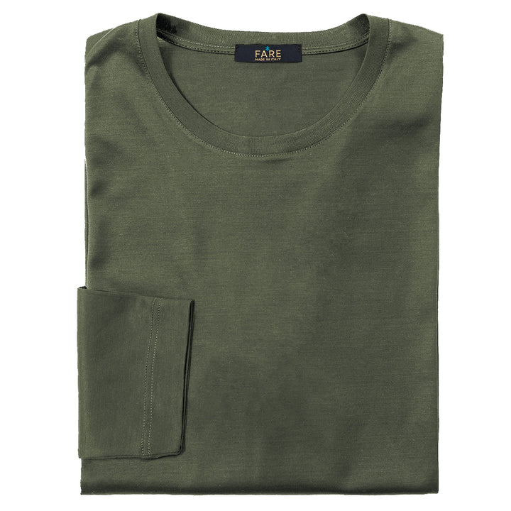 T-Shirt Manica Lunga - edera -