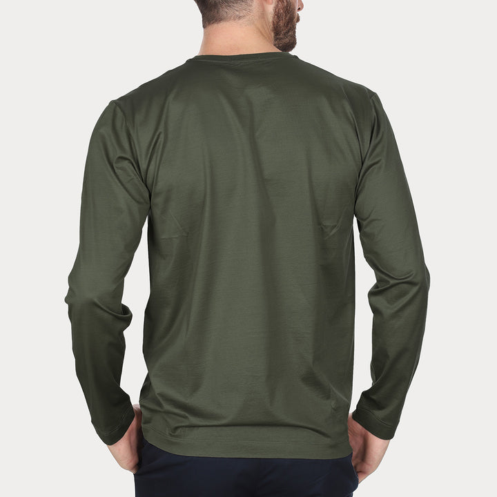 T-Shirt Manica Lunga - edera -