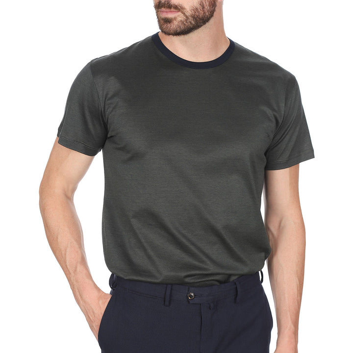 T-Shirt Manica Corta - fil à fil foresta -