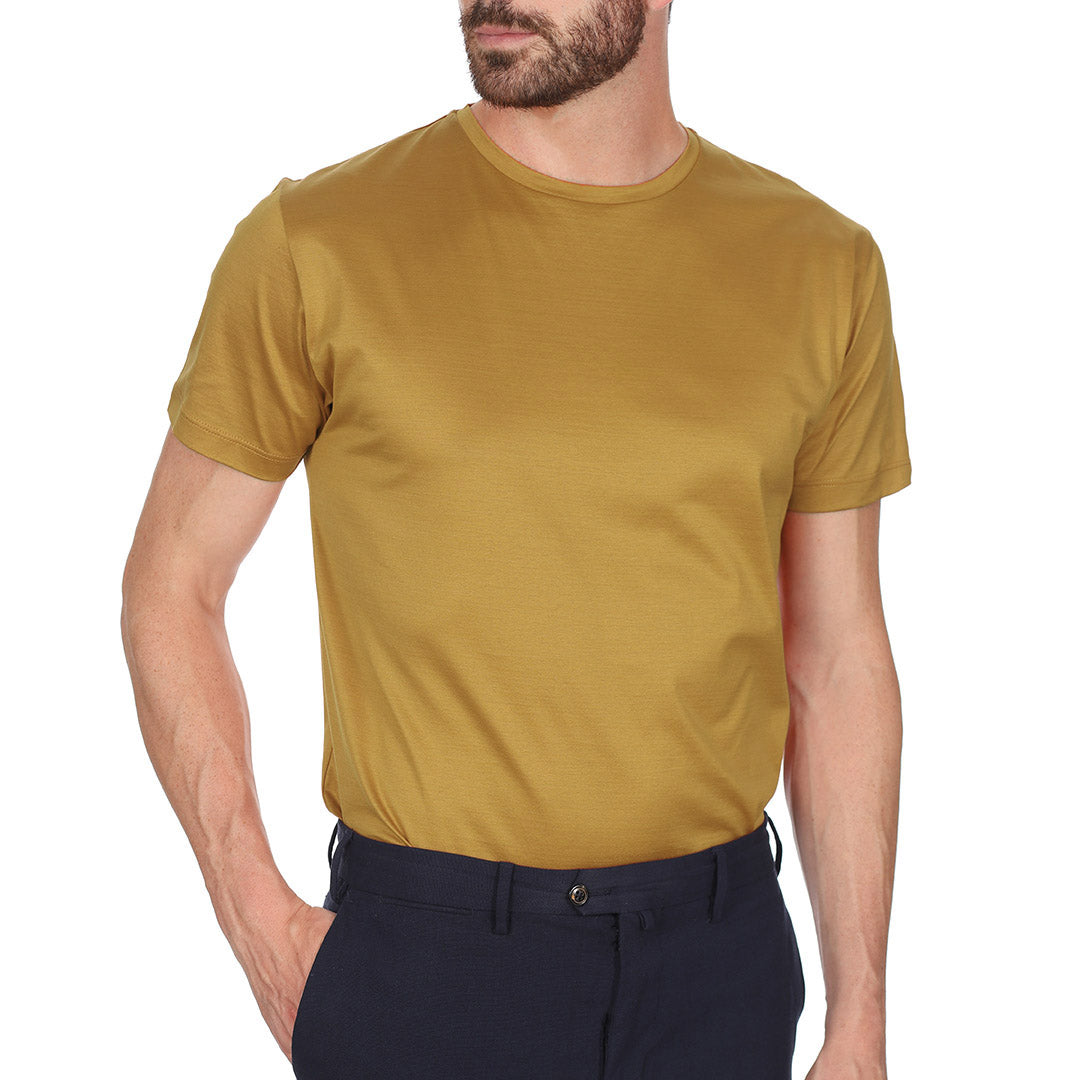 T-Shirt Manica Corta - ocra -