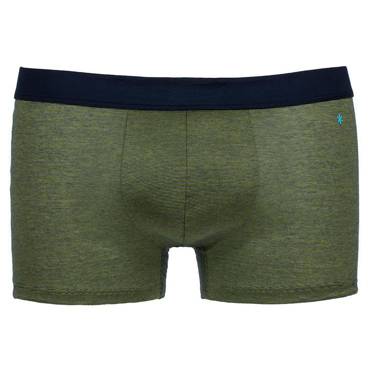 Boxer - fil à fil verde cinturino blu -