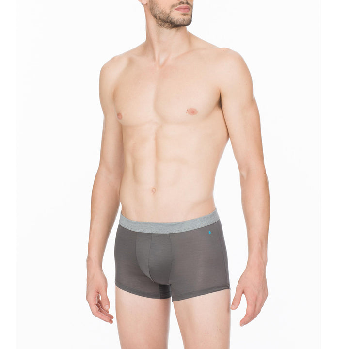 Boxer - grigio cinturino in fil à fil -