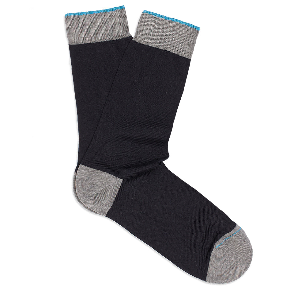 Calza Corta - Blu -