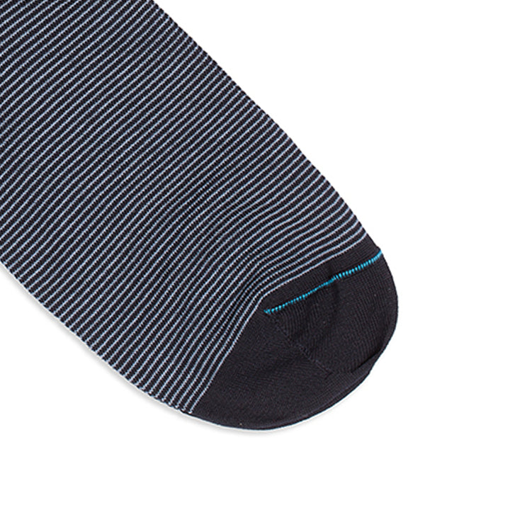 Calza Lunga - fil à fil Blu/Azzurro -