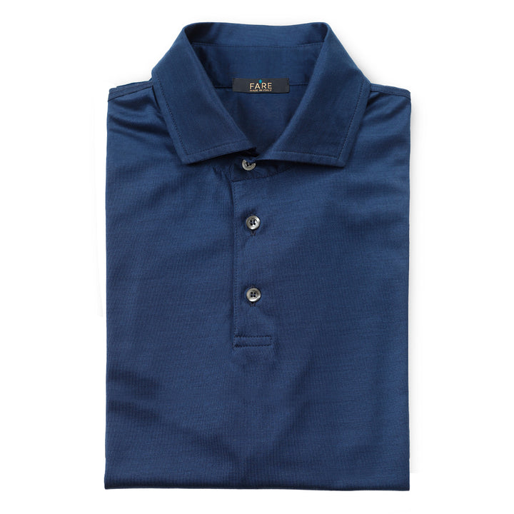 Polo Manica Corta - oceano -