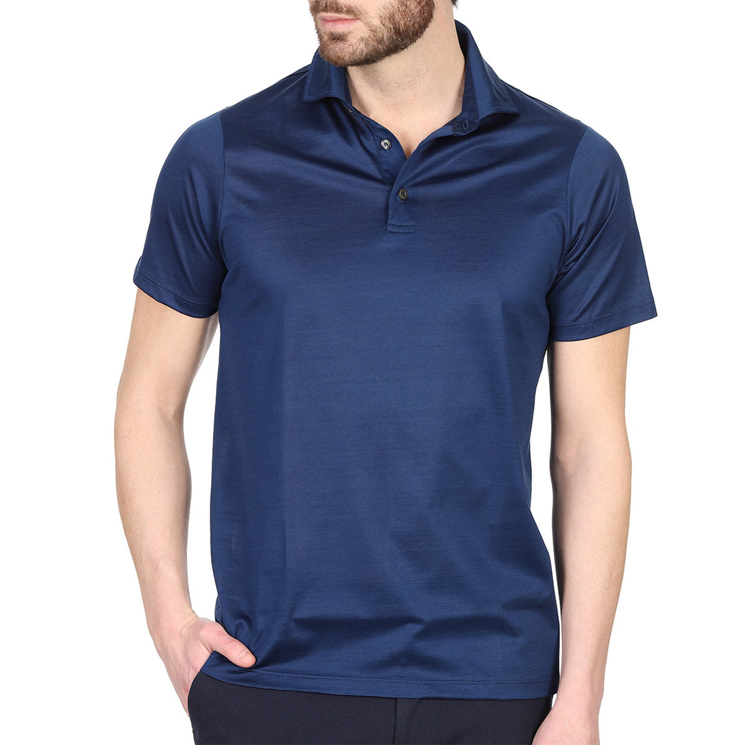 Polo Manica Corta - oceano -