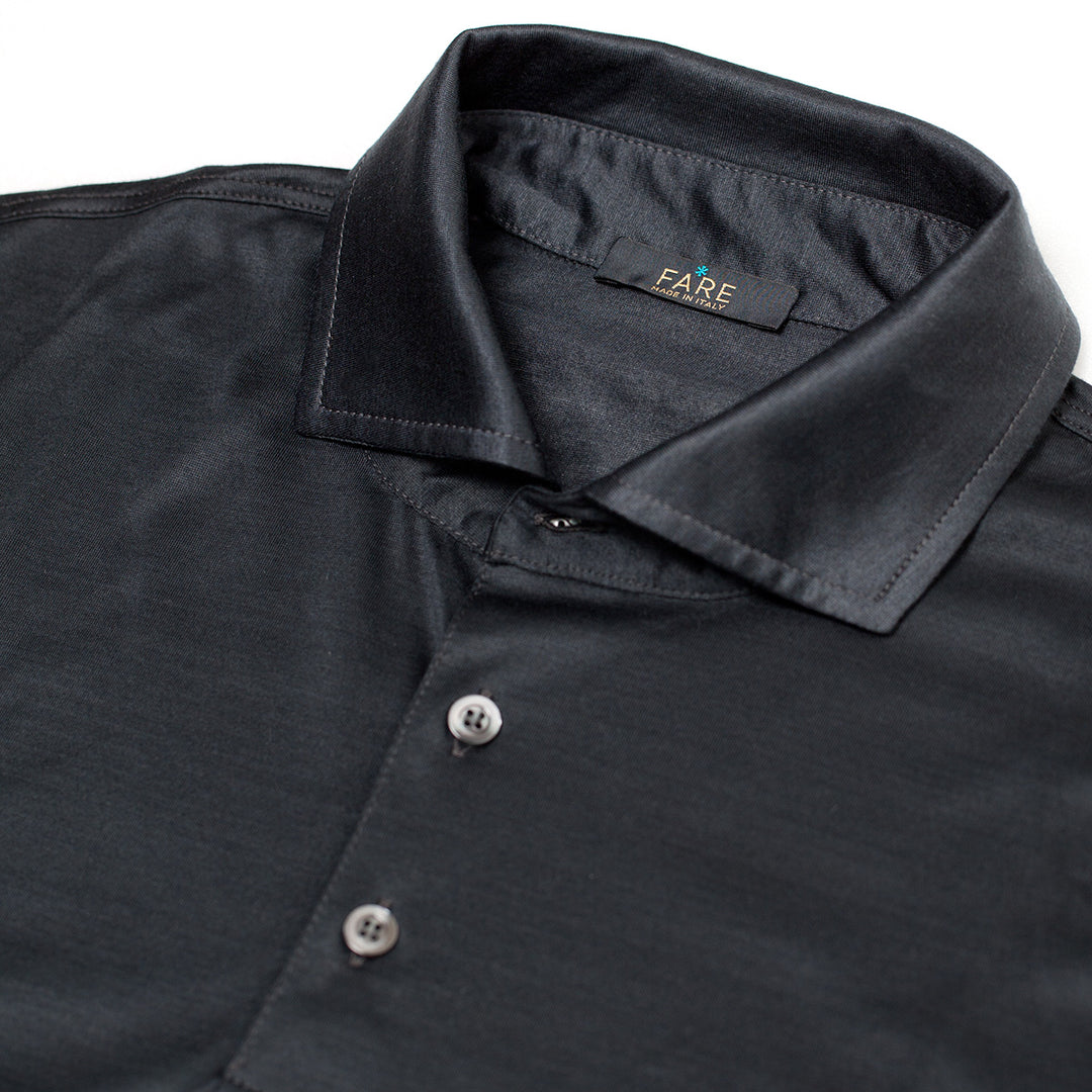 Polo Manica Lunga - asfalto -