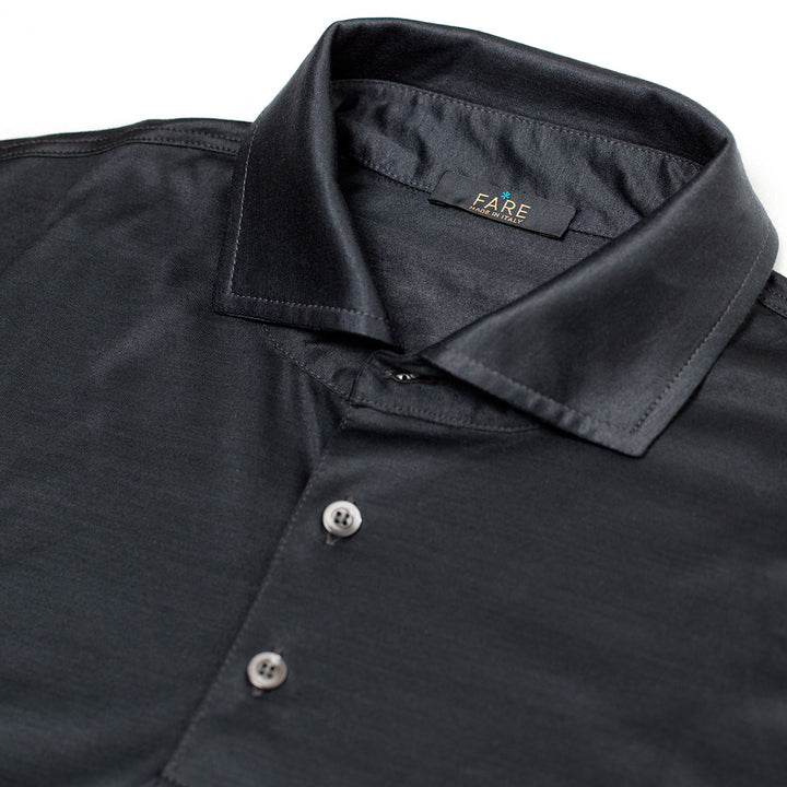 Polo Manica Lunga - asfalto -