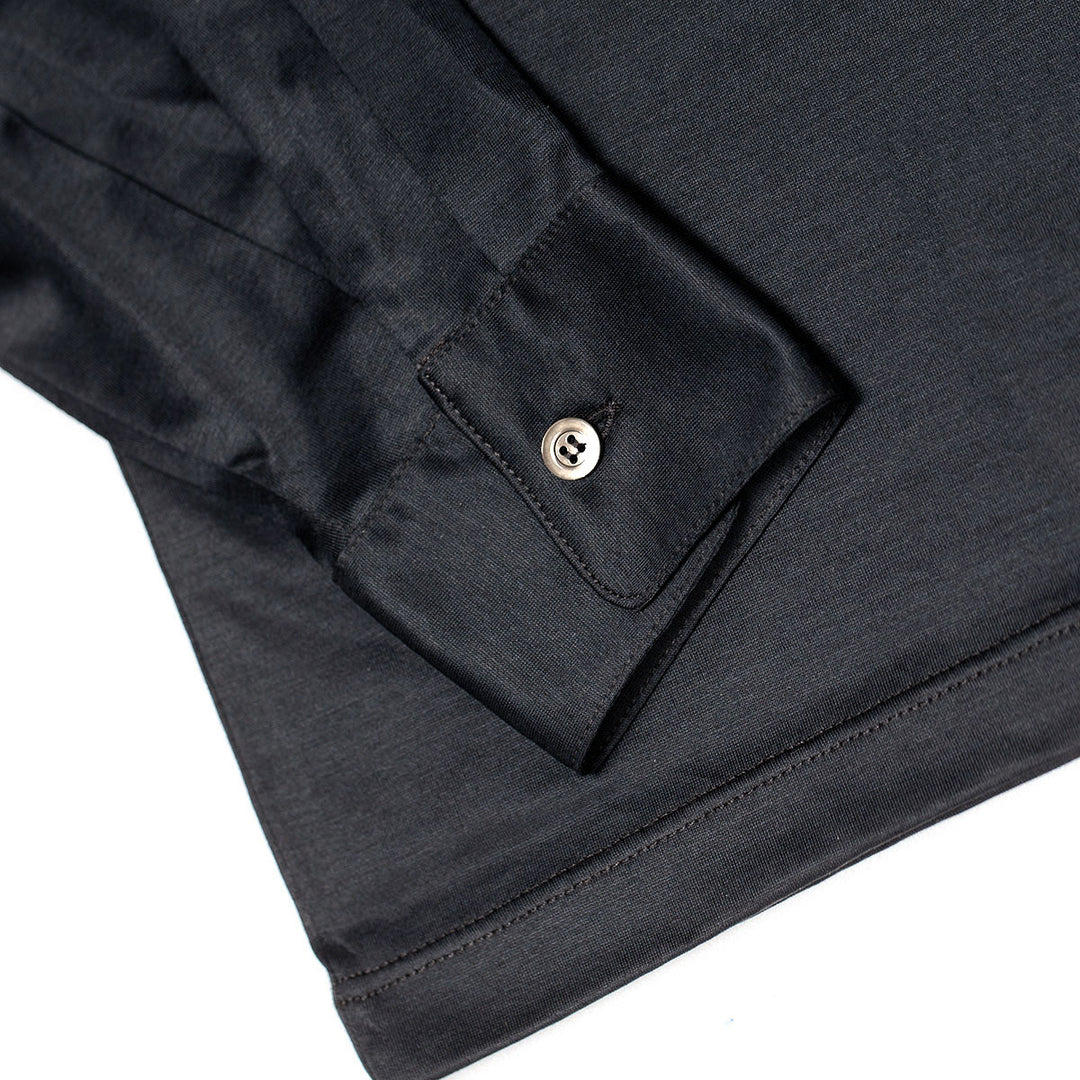 Polo Manica Lunga - asfalto -