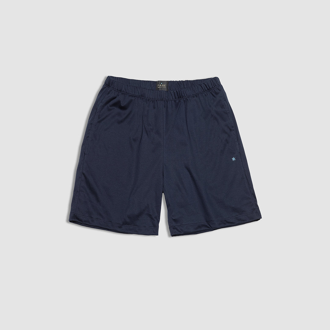 Pantalone Corto -blu-