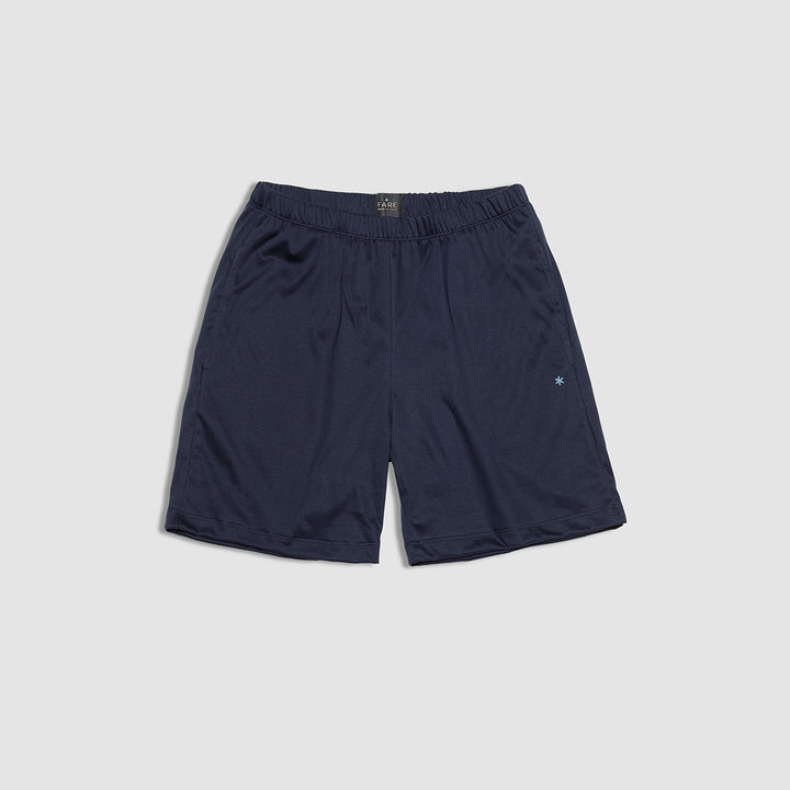 Pantalone Corto -blu-