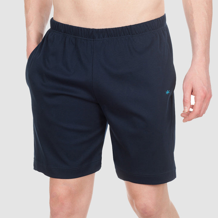 Pantalone Corto -blu-