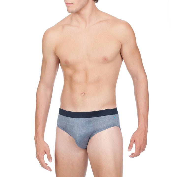 Slip - fil à fil azzurro cinturino blu -
