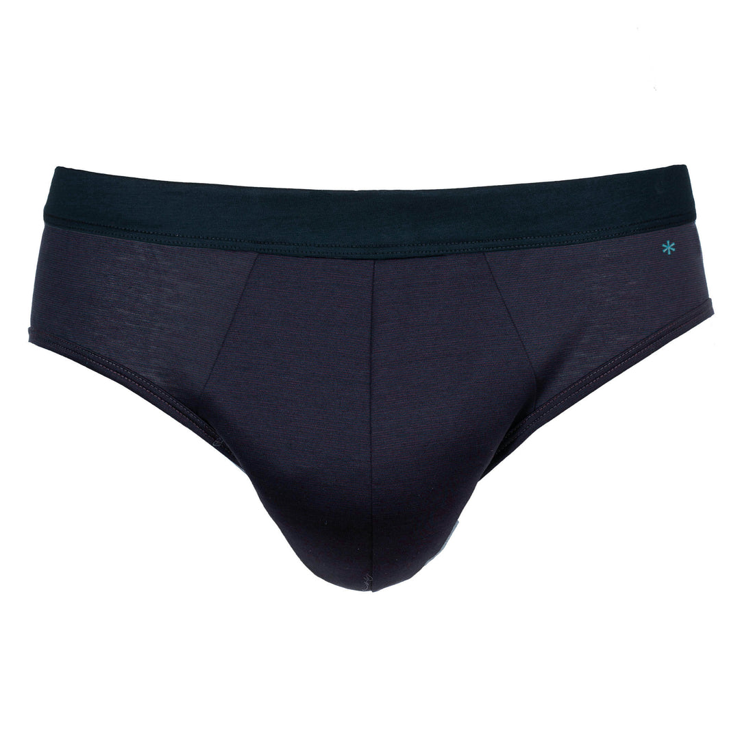 Slip - fil à fil prugna cinturino blu -