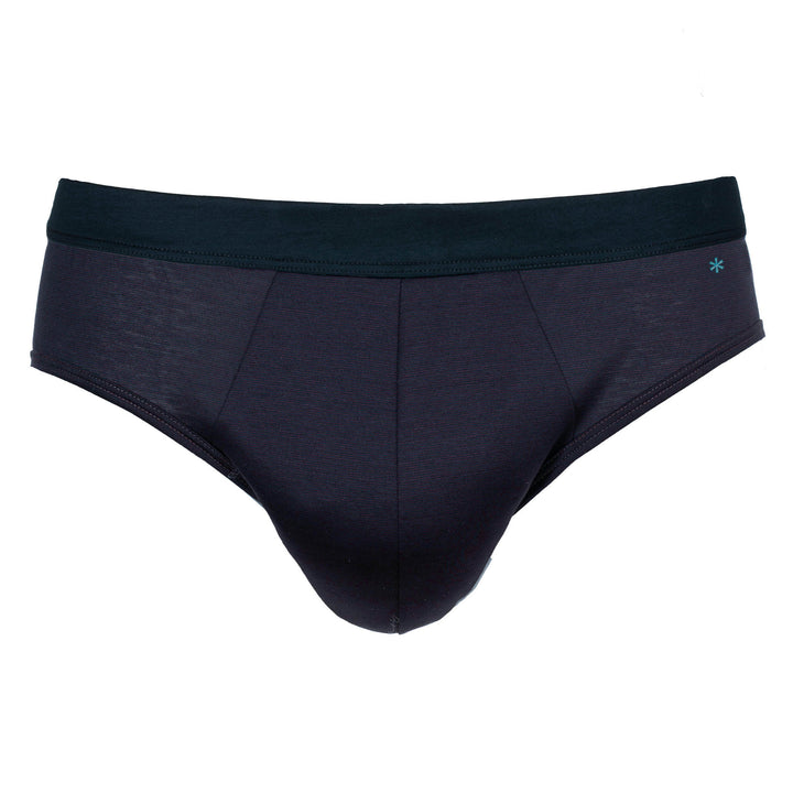 Slip - fil à fil prugna cinturino blu -