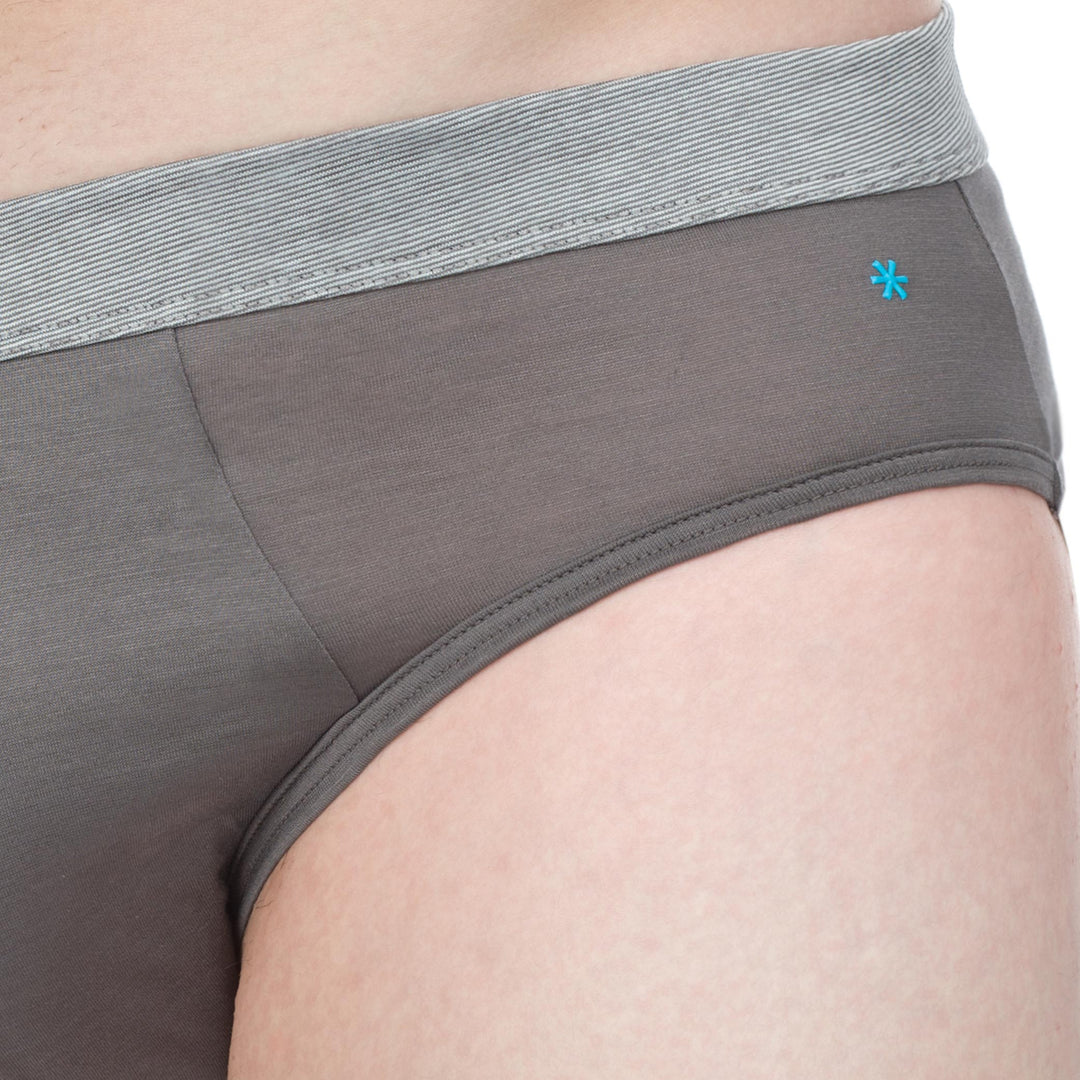 Slip - grigio cinturino in fil à fil -