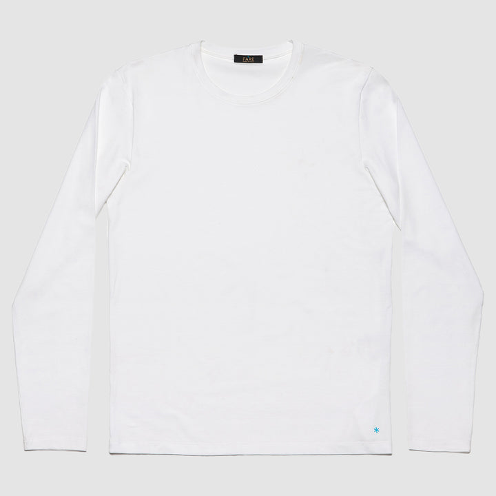 T-shirt manica lunga bianca