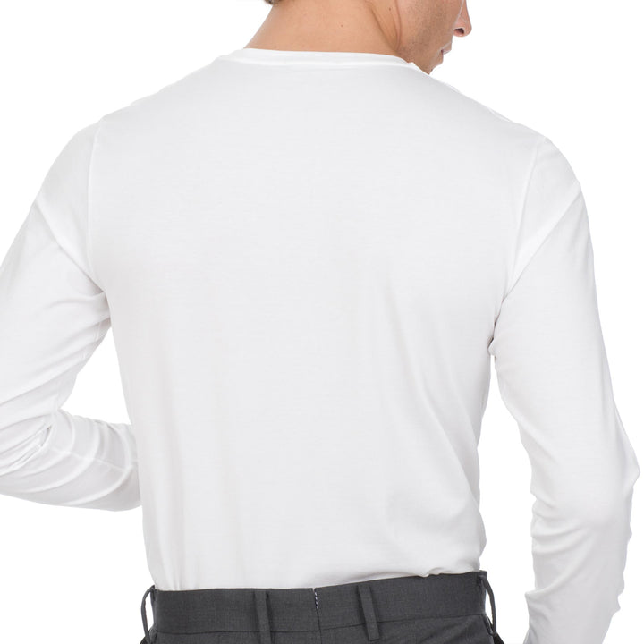 T-shirt manica lunga bianca