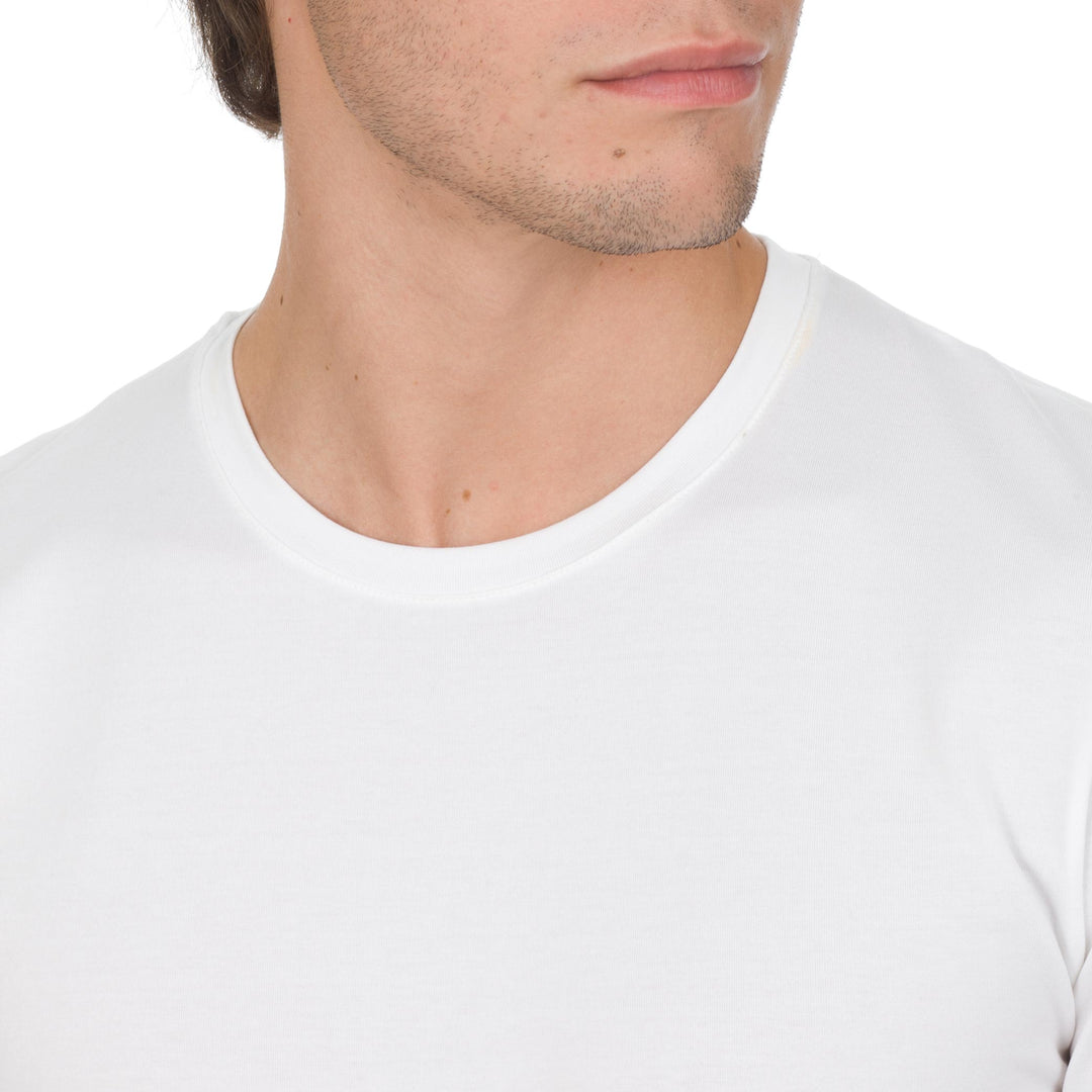 T-shirt manica lunga bianca