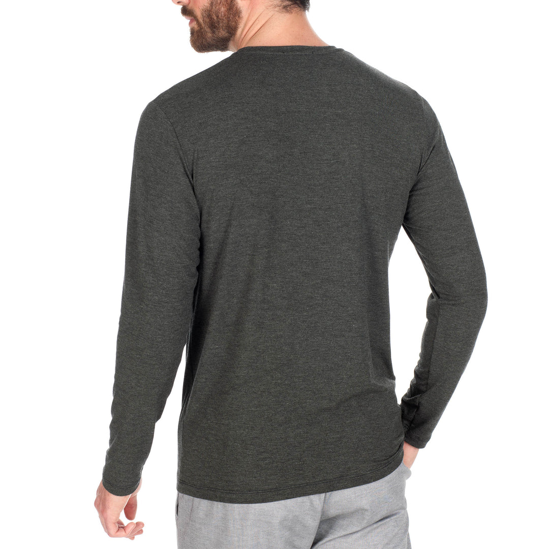 T-shirt manica lunga -antracite-
