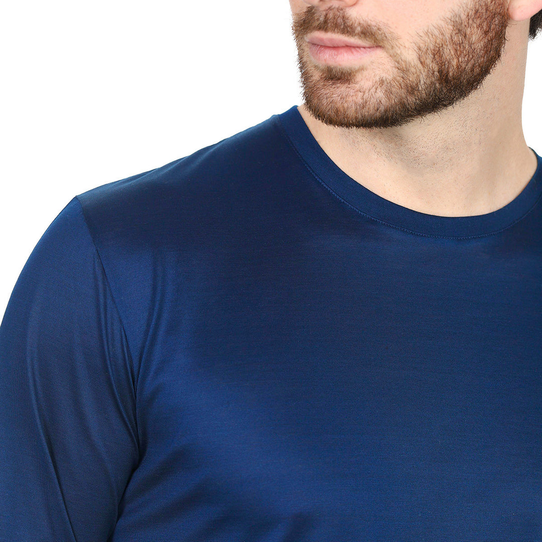 T-Shirt Manica Lunga - oceano -