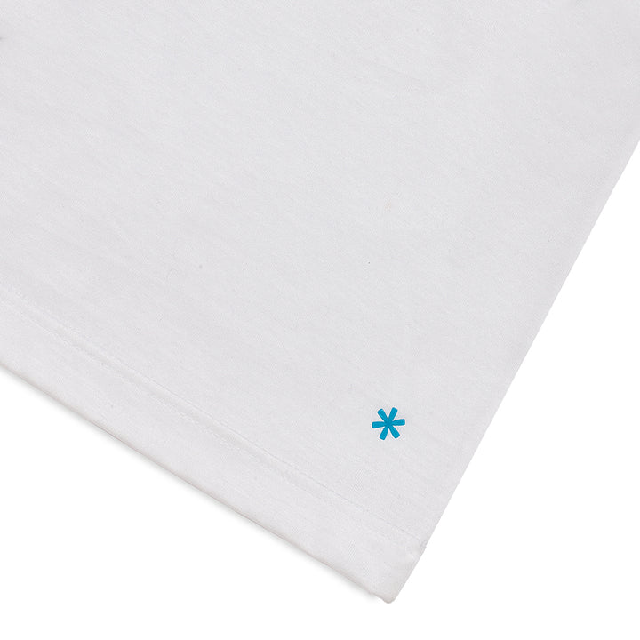 T-Shirt Manica Corta Scollo V - bianca -