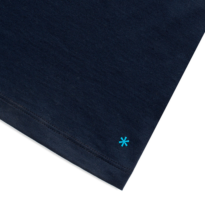 T-Shirt Manica Lunga - blu -