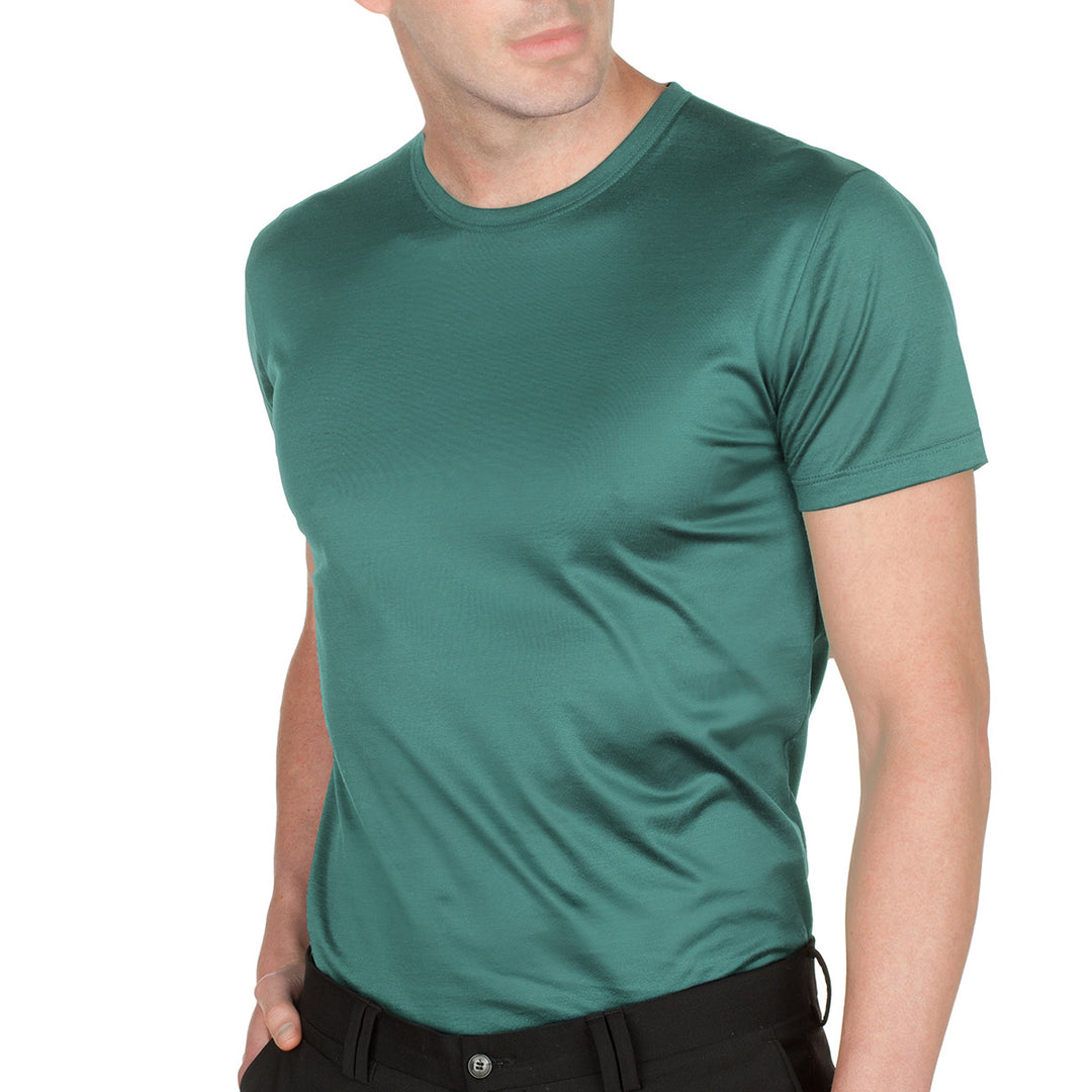 T-Shirt Manica Corta - smeraldo -