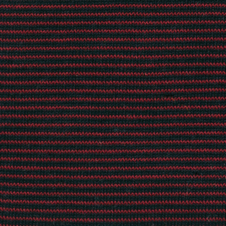 Calza Lunga - fil à fil Blu/Bordo' -
